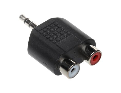 Rozgałęźnik JACK3,5mm /2x CINCH 2C-G/J-W3.5S