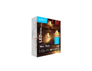 Lampki mikołaje BAT Modee 0,9m 10LED barwa ciepła ML-C3020