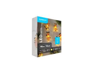Lampki renifery BAT modee 0,9m WARM 10LED ML-C3023