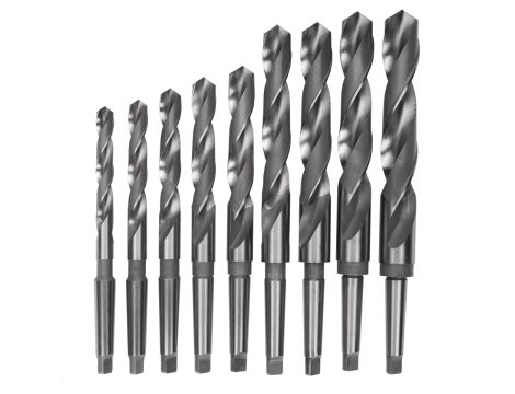 OPTIMUM - Zestaw wierteł MK3 / 9szt. w pudełku ALU