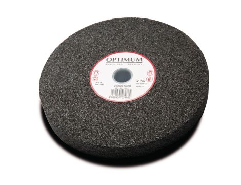 OPTIMUM - Tarcza szlifierska korundowa szara 250x30x25 mm - K60
