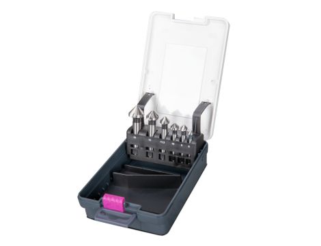 OPTIMUM - Zestaw pogłębiaczy 6 szt. 6/8/10/11,5/15/19 mm 90°