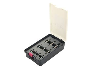 OPTIMUM - Zestaw wierteł centrujących 10 szt. 0,75-4,5 mm HSS w pudełku OPTIMUM