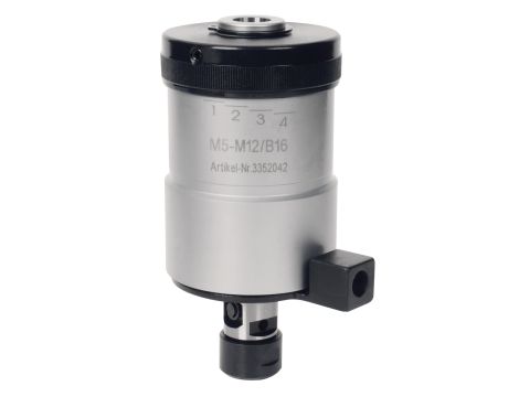 OPTIMUM - Gwintownik B16 / M5-M12 w aluminiowym pudełku