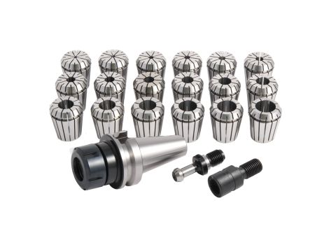 OPTIMUM - Zestaw tulei zaciskowych ISO 30 / ER32 - M12 / BT 30