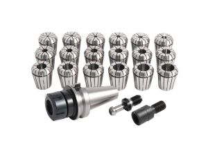 OPTIMUM - Zestaw tulei zaciskowych ISO 40 / ER32 - M16 / BT40