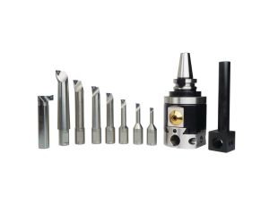 OPTIMUM - Zestaw wierteł i wytłaczaków ISO40