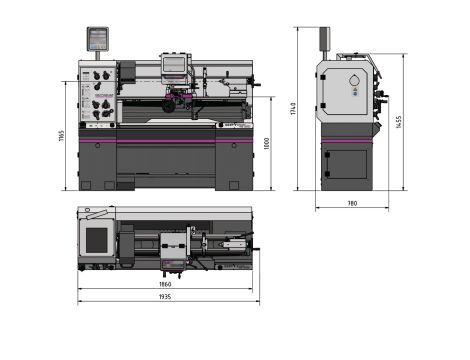 OPTIMUM - OPTIturn TM4010D / 400V/3Ph/50Hz