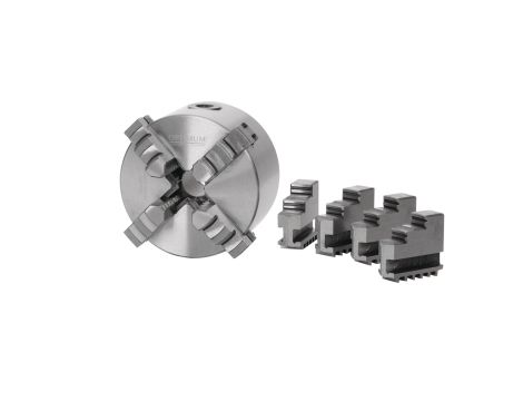 OPTIMUM - Uchwyt czteroszczękowy 80mm D140/TU1503V z niezależnym nastawem szczęk