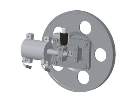 METALLKRAFT - Hydrauliczny. Urządzenie napinające pasek HMBS 440 x 600 HA-DG-F