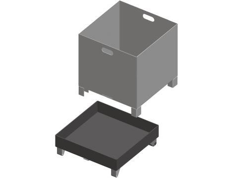 METALLKRAFT - Pojemnik roboczy BMBS / HMBS