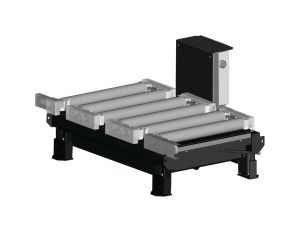 METALLKRAFT - Zmotoryzowany przenośnik rolkowy 2000 x 800 mm