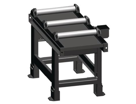 METALLKRAFT - Przenośnik rolkowy 1000 x 450 mm do BMBS / HMBS 290, 350