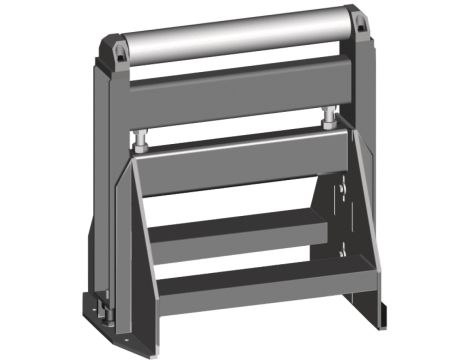 METALLKRAFT - Stojak rolkowy z regulacją wysokości 450 mm, BMBS / HMBS 350x400