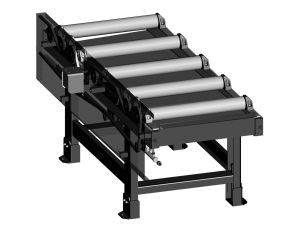 METALLKRAFT - Przedłużenie 2000 x 620 mm przenośnika rolkowego z napędem silnikowym dla HMBS 510x510