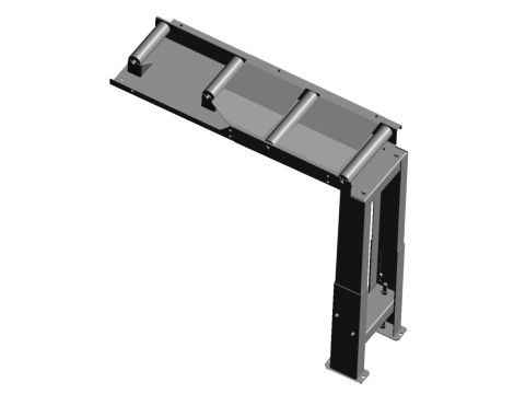 METALLKRAFT - Łączący podajnik rolkowy 1000 mm 60 ° cięcia