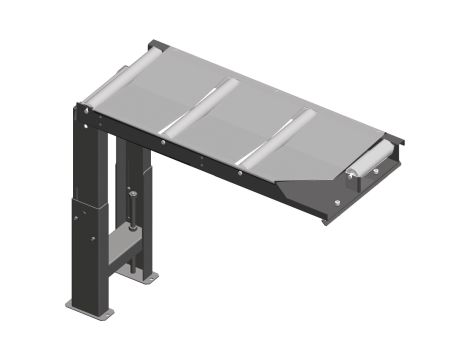 METALLKRAFT - Łączący podajnik rolkowy 390 mm strona podająca 60 °