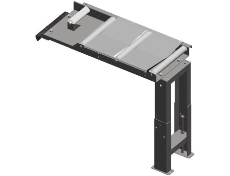 METALLKRAFT - Łączący podajnik rolkowy 390 mm strona odbierająca 60 °