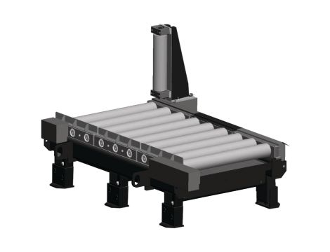 METALLKRAFT - 2000x1000mm ciężka szyna rolkowa, 7000 kg/m HMBS 850x1000