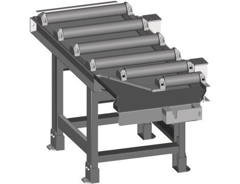 METALLKRAFT - Podajnik rolkowy do cięcia pod kątem 60