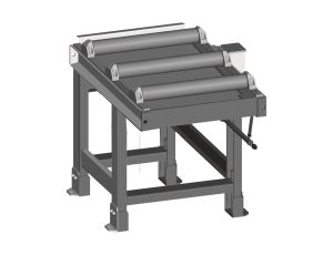 METALLKRAFT - Przenośnik rolkowy 1000x600 mm dla strony podającej lub odbierającej