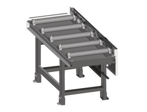 METALLKRAFT - Przenośnik rolkowy 2000x520 mm z napędem BMBS 360x500