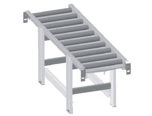 METALLKRAFT - Przenośnik rolkowy 2000x520 mm (10 rolek) wersja lekka 250 kg/m