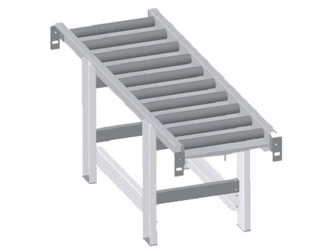 METALLKRAFT - Przenośnik rolkowy 2000x520 mm (10 rolek) wersja lekka 250 kg/m