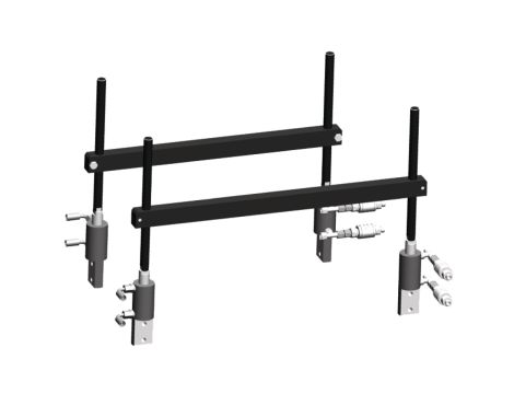 METALLKRAFT - hydrauliczny. Urządzenie do mocowania wiązek HMBS 400 CNC - F