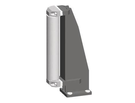 METALLKRAFT - Boczna rolka prowadząca sztywna, wysokość 650mm