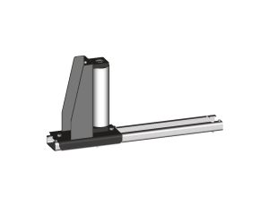 METALLKRAFT - Boczna rolka prowadząca ruchoma wysokość 650mm