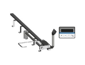 METALLKRAFT - Wózek zatrzymujący dla systemu z cyfrowym wyświetlaczem pomiarowym