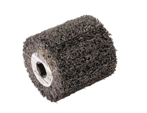 METALLKRAFT - Szczotka tkanina nylonowa zgrubna 100 x 100 x 19,1 mm