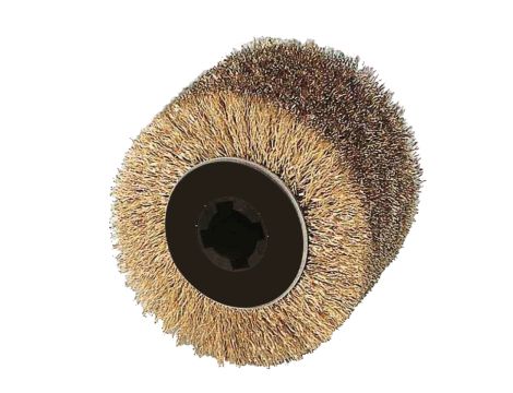 METALLKRAFT - Szczotka stalowa O 0,3 mm 100 x 100 x 19,1 mm