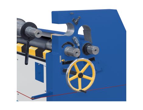 METALLKRAFT - RBM 2550-40E Pro Maszyna do gięcia na okrągło Zmotoryzowana maszyna do gięcia na okrągło