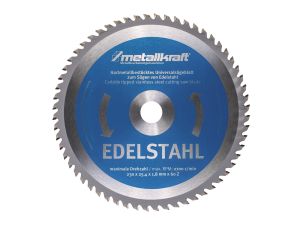 METALLKRAFT - Tarcza ze stali nierdzewnej O230 x 1,8 x 25,4 mm dla HKS 230