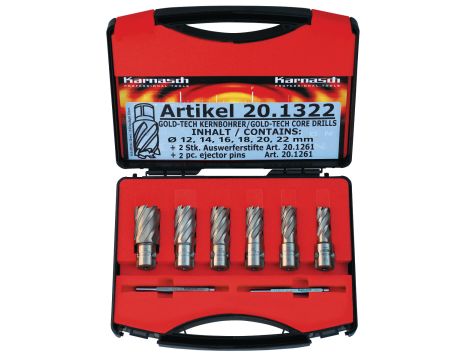 METALLKRAFT - Zestaw wierteł GOLD-LINE SET 30