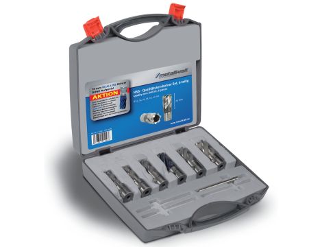 METALLKRAFT - Zestaw wierteł rdzeniowych HSS-Durablue 25