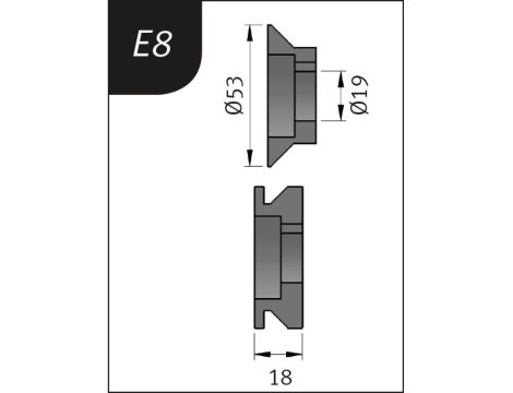 METALLKRAFT - Rolki gnące typu E8 dla SBM 110