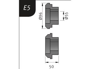 METALLKRAFT - Rolki gnące typu E5 dla SBM 250-25E