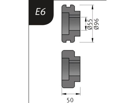 METALLKRAFT - Rolki gnące typu E6 dla SBM 250-25E