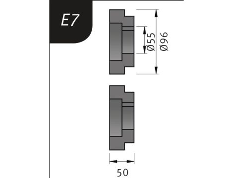 METALLKRAFT - Rolki gnące typu E7 dla SBM 250-25E
