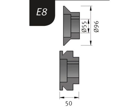 METALLKRAFT - Rolki gnące typu E8 dla SBM 250-25E