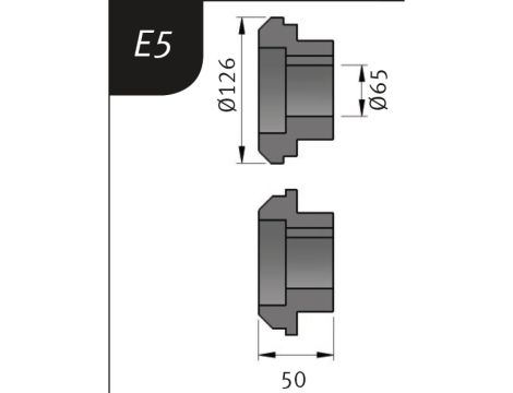 METALLKRAFT - Rolki gnące typu E5 dla SBM 300-40 E
