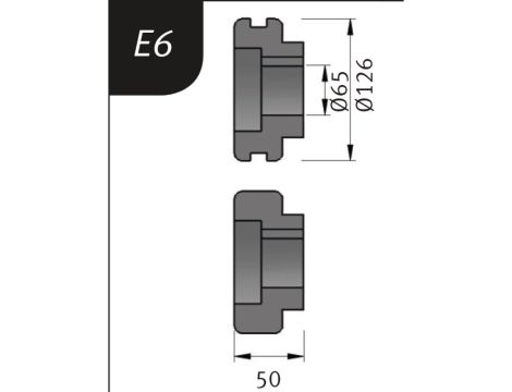 METALLKRAFT - Rolki gnące typu E6 dla SBM 300-40 E