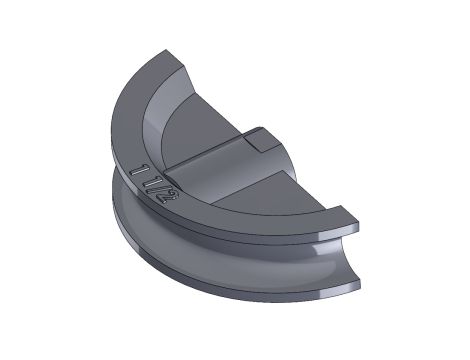 METALLKRAFT - Segment gnący z żeliwa szarego 1 1/2' dla HBP 10-50