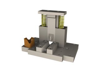 METALLKRAFT - Klinowe narzędzie do wykrawania narożników dla PM 10 M i PM 16 H