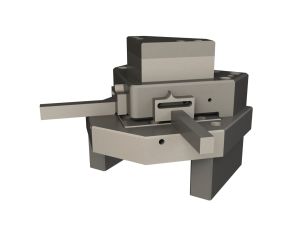 METALLKRAFT - Narzędzie wykrawające do nacinania blachy do maks. 100x100x3 mm