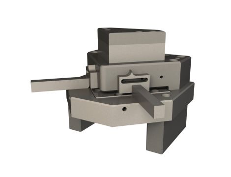 METALLKRAFT - Narzędzie wykrawające do nacinania blachy do maks. 100x100x3 mm