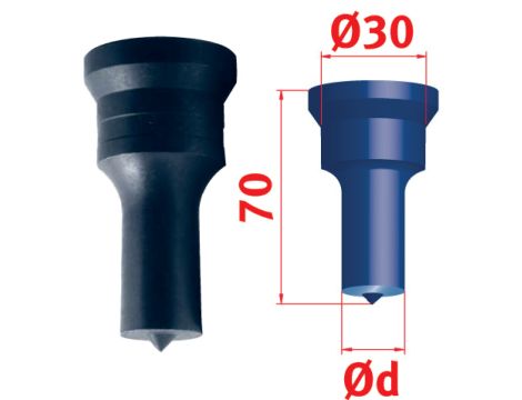 METALLKRAFT - Dziurkacz okrągły nr 2 O25,5 Mubea